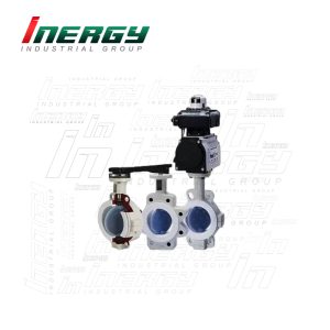 شیر پروانه ای چدن داکتیل Neotec با آب بند PTFE